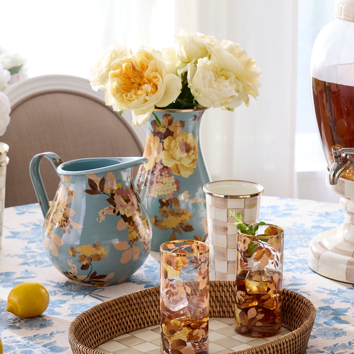 Wild Rose Slate Tall Vase - Image 4