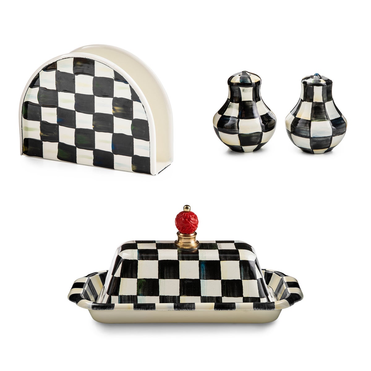 Courtly Check 3pc Tabletop Essentials Set