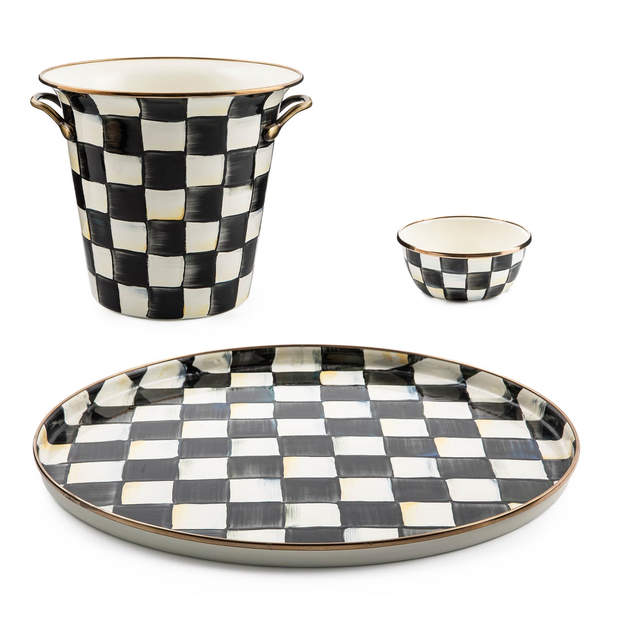Courtly Check Wine Service Set